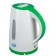 Electric kettle “Tom-1”, plastic, 1.7 l, 1850 watts, white-green color