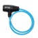 Lockery Lockland bike castle, 6x650 mm, perforated key, blue