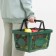 Basket for shopping, 42.5 × 30 × 22.5 cm, color mix