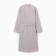 Wafel dressing gown for men elongated Ethel "Boho" p. 50-52, centered silver, 100%HL, 290 g/m2