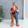 Souvenir Polystone "Guy, hands in pockets" graffiti mix 22x7x8 cm