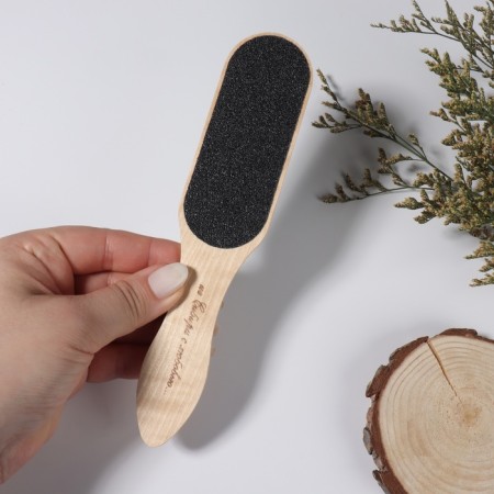 Feet heaps, sandpaper, bilateral, 20 cm, wooden-4