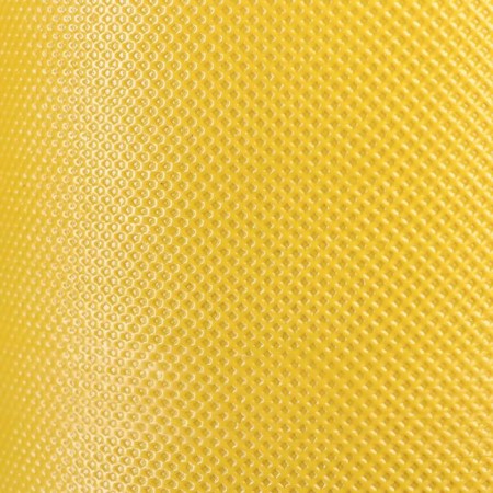 Border tape, 0.3 × 10 m, thickness 1.2 mm, plastic, yellow, Greengo-7