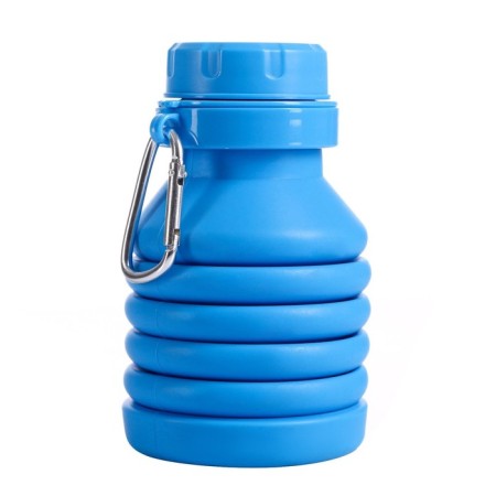 A bottle of water is folding, 450 ml, 7 x 21.3 cm, silicone-1