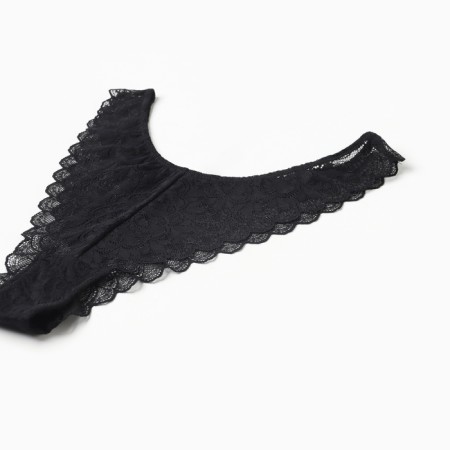 Cowards female slips, black color, size 48 (l)-1