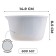 The glass is measured for creativity, 600 ml.