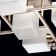 Tetro ceiling chandelier, 5x60W E14, metal 65x65x20 cm