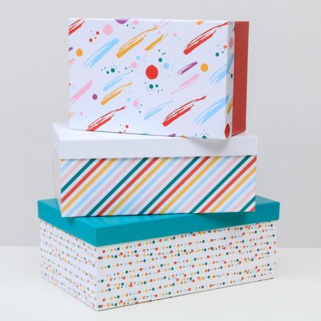 A set of boxes 15 in 1, gift packaging, “Congratulations!”, 12 x 7 x 4 cm - 46.6 x 35.2 x 17.5 cm-5
