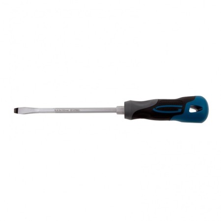 Screwdriver GROSS 12117, SL6.5x150 mm, S2, three -component handle