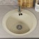 Kitchen car wash Uperwood Econ UPD-405, 002, round, color 002 beige matte