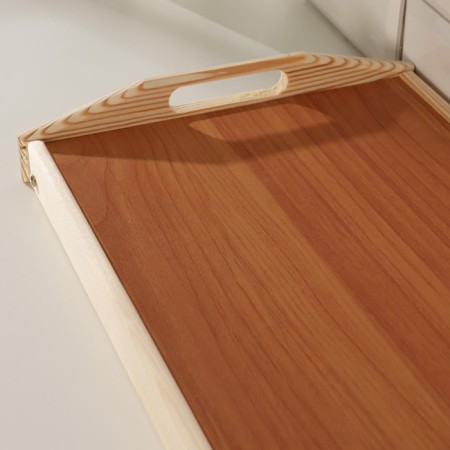 Folding breakfast, 50 × 30cm, with handles, light-3