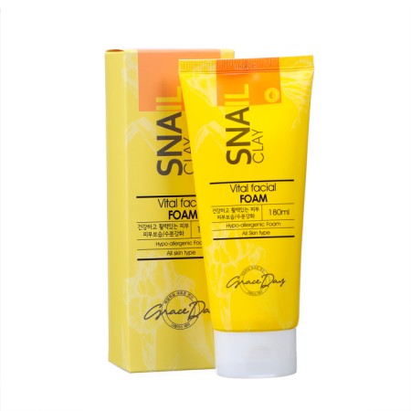 Father for the face Grace Day, cleansing, with snail mucin, 180 ml