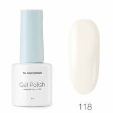 TNL Professional Mini “8 Senses” gel polish, No. 118 beaten milk, 6 ml