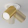 Technical C048Cl-U-1wmg, 1xGU10, 10W, 5.2x5.2x12.3 cm, white and matte gold.