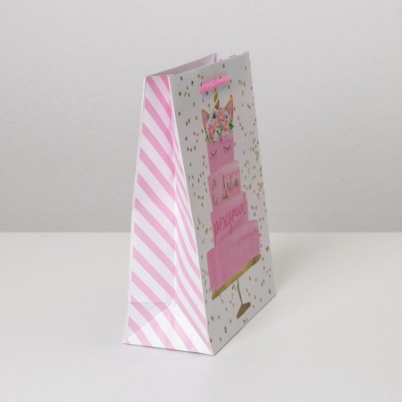 Gift Package Laminated, Packaging, Happy Birthday, MS 18 x 23 x 8 cm-2