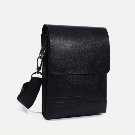 Male bag, black color