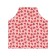 Apron kitchen with a “leaflet with hearts”, adjustable, size OS
