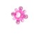 Embeded ring with beads Toyfa Super Ring, pink color