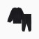 Kit for children's thermo (jumper, pants) minku, black color, height 80-86 cm