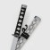 Suv. Product Katana 3V1 on a stand, scabbard leatherette, gray snake 47/70/89cm