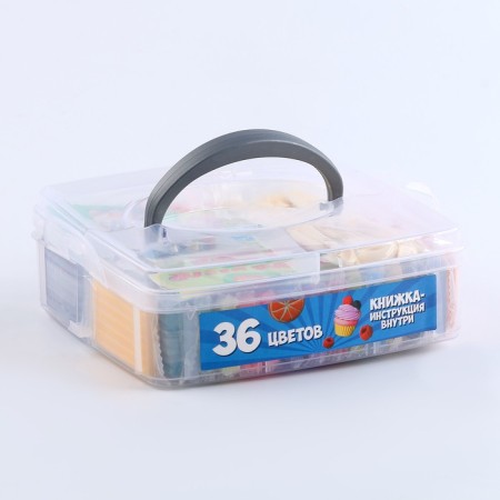 A set of polymer clay, 36 colors of 20 g, accessories-2