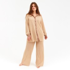 Women's costume minku: casual collection Color of coffee, river 54