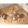 Dining table Polini Home London, color of oak craft black
