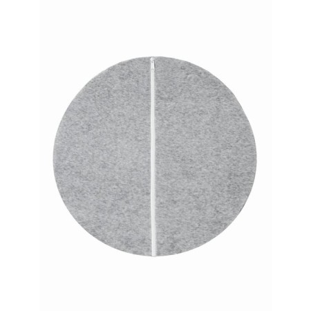 Pillow-ring orthopedic, size 50x50x9 cm, gray color-1