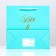 Package gift craft "All for the better", foil, 22.5 x 23 x 10 cm, 1 pc.