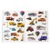 Stickers "My first encyclopedia. Cars ", A4 format, 8 p. + Poster