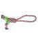 Cable toy "tails" with rings made of thermoplastic rubber, 36 cm, up to 140 g, mix