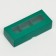 Folding box for 3 sweets, 13.7 x 5.5 x 3.5 cm, emerald
