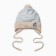 Children's hat, beige color, size 36-38