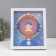 Photo frame plastic 9x9 cm "Dairy teeth" Blue 2x23x27 cm