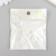 Busina silicone "flattened" white d = 1.2 cm