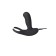 Prostate stimulator LEVETT EARL, with a remote control, black, 14 cm