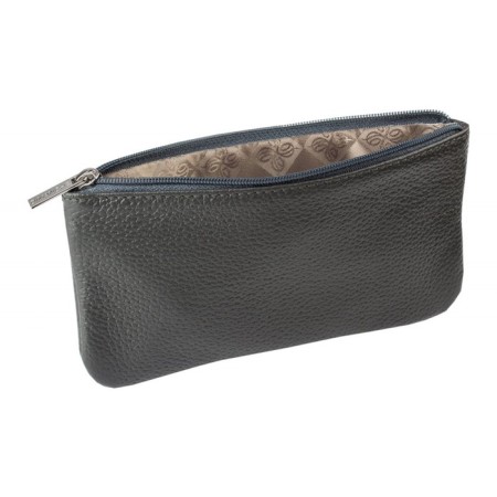 Purse with lightning, dark gray color and powder-2