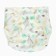 A set of reusable diapers "Leaves", 3-8 kg, white, brown color, 2 pcs., Baby me