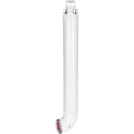 The chimney element Rommer RCA-6010-240900 Standard, D = 60/100 mm, L = 900 mm, flange-1