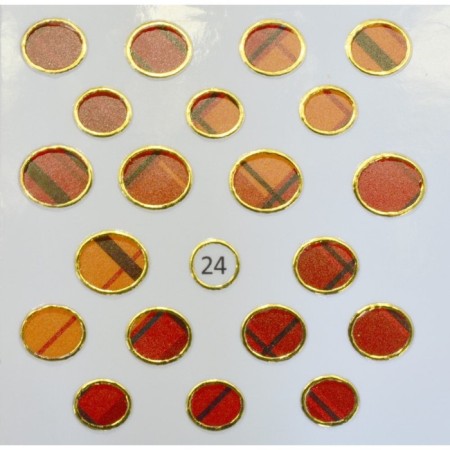Nail sticker "Liquid Stone", 24