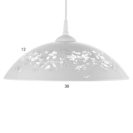 Lamp Bayerlux suspension Bayerlux "Flower Garden" E27 60W 38 cm.-3