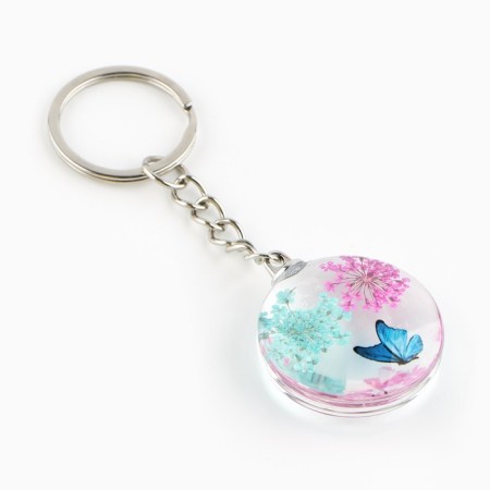 Key keychain children's "The most beautiful", 8.5 x 3.5 cm-1