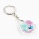 Key keychain children's "The most beautiful", 8.5 x 3.5 cm