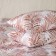 Palms pillowcase set, size 50x70 cm, terracotta color, 2 pcs