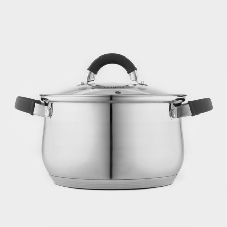Irida pan, 3.9 l, d = 20 cm, capsule, glass cover, induction-1