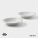 Magistro jarwah lausanne plates, 550 ml, 21.3 × 4 cm, deep, set 2 pcs, porcelain, gray