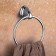 Coin holder is single, ring ACCOONA A11108, color chromium