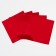 Foil for sweets 10*10cm 100pcs., Red