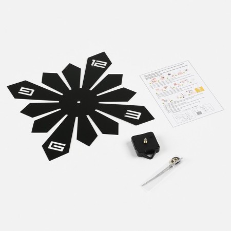 Walls Wall Interior, 3D "Geometric Sun", large, sticker, 40 x 40 cm-3