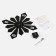 Walls Wall Interior, 3D "Geometric Sun", large, sticker, 40 x 40 cm